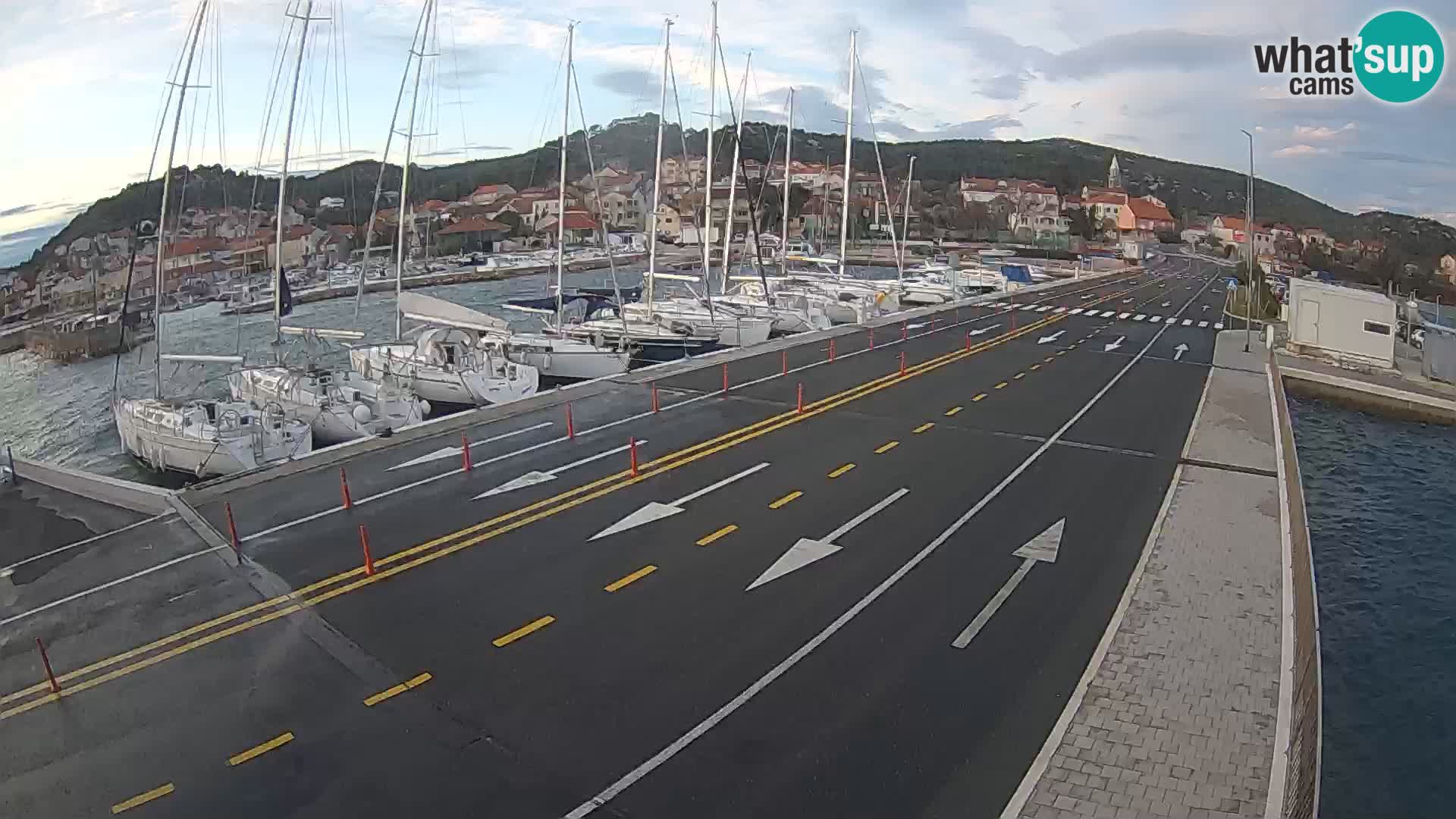 Dalmatia Tkon Ferry – webcams Croatia