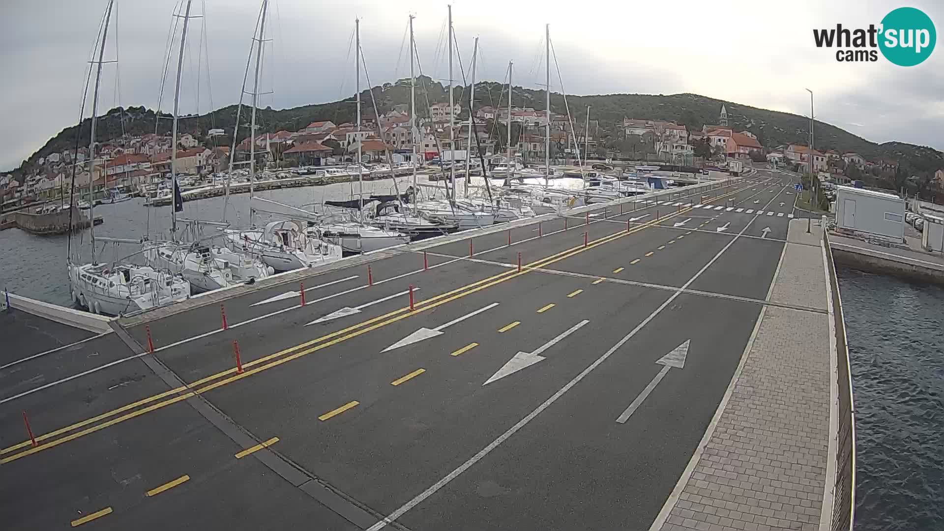 Dalmatia Tkon Ferry – webcams Croatia