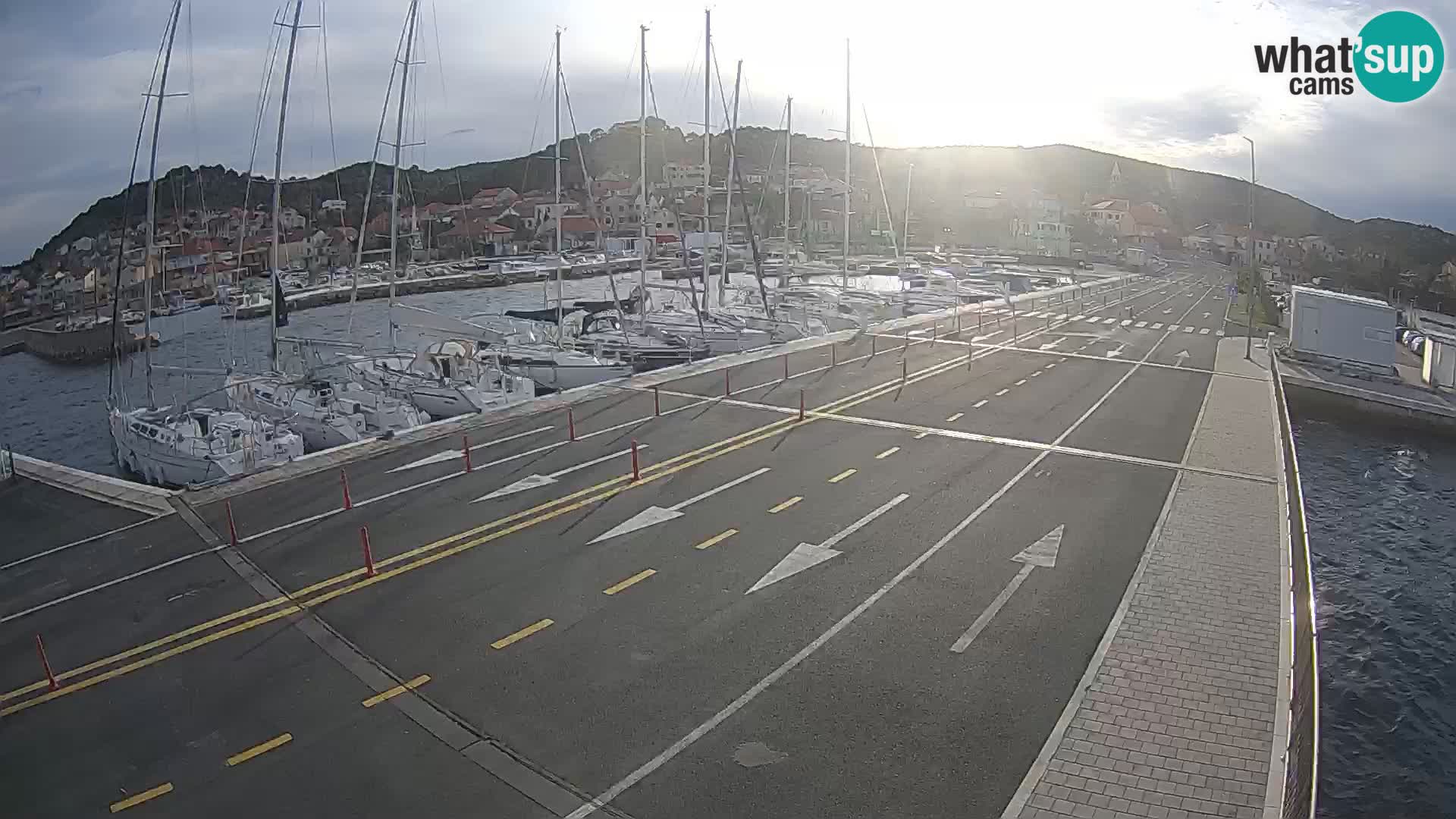 Dalmatia Tkon Ferry – webcams Croatia