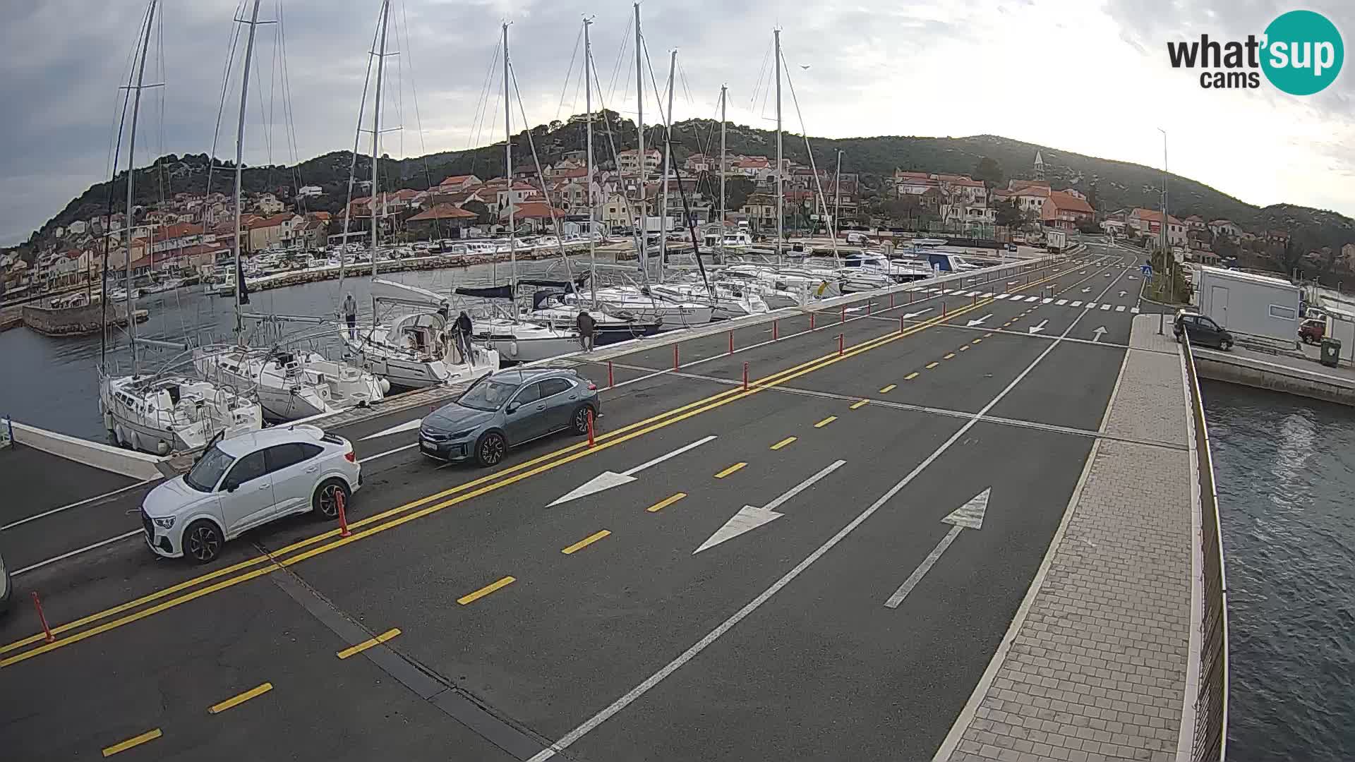 Dalmatia Tkon Ferry – webcams Croatia