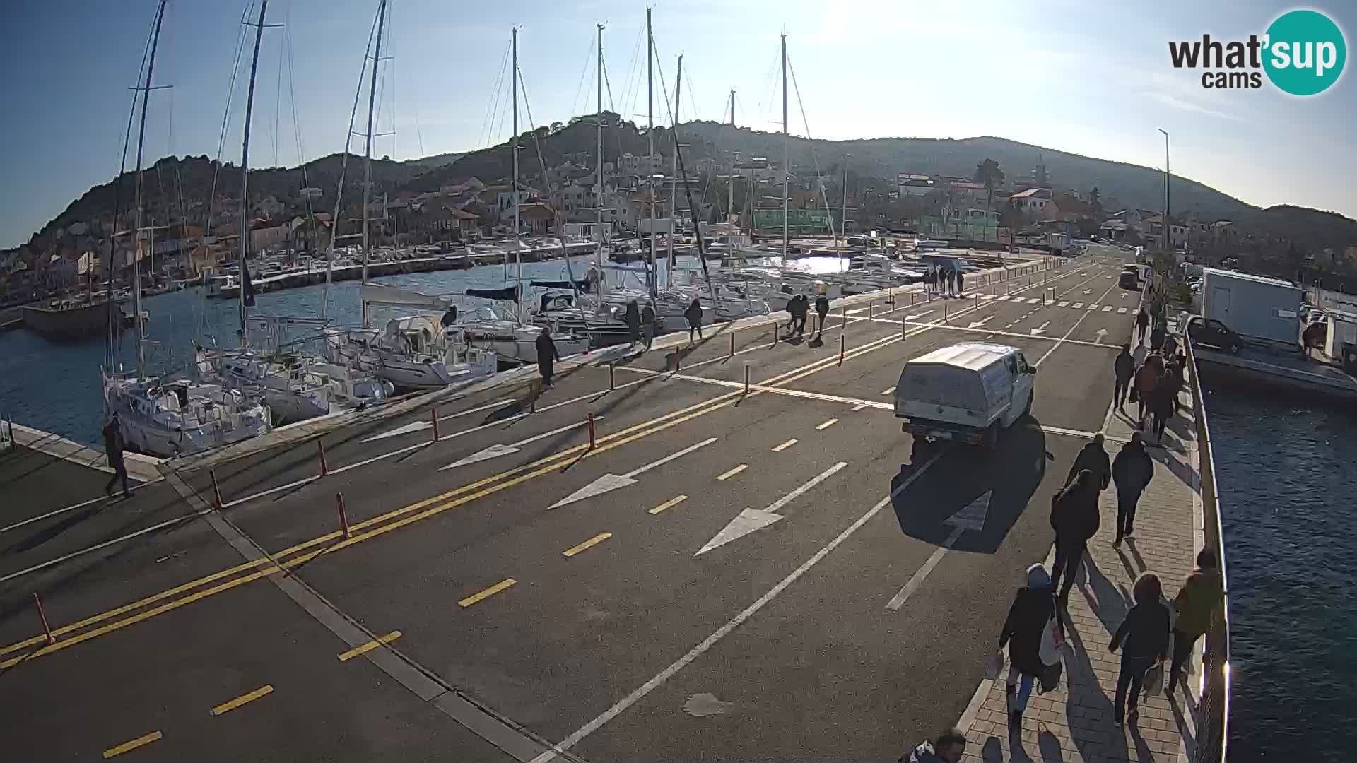 Dalmatia Tkon Ferry – webcams Croatia