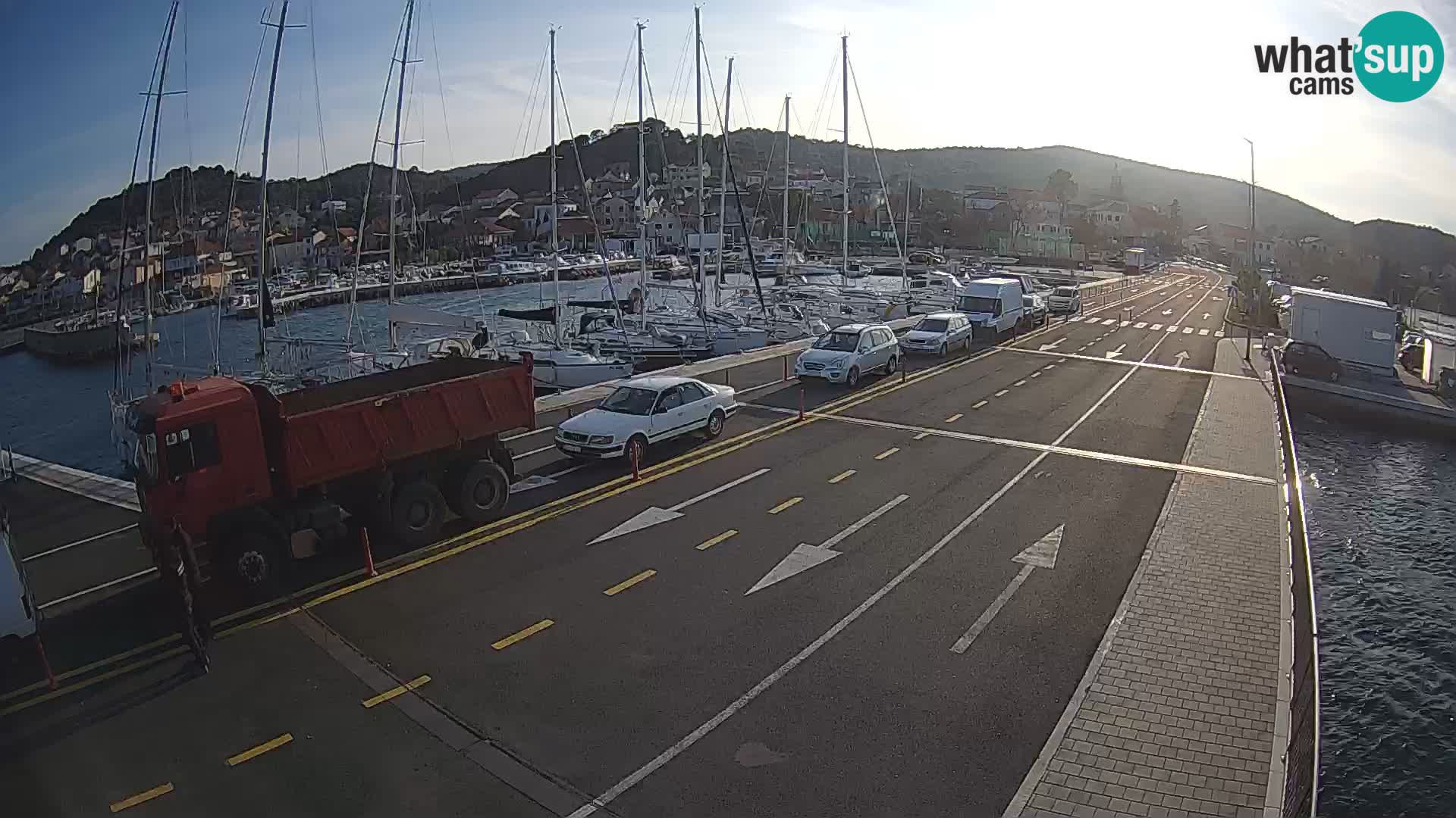 Dalmatia Tkon Ferry – webcams Croatia