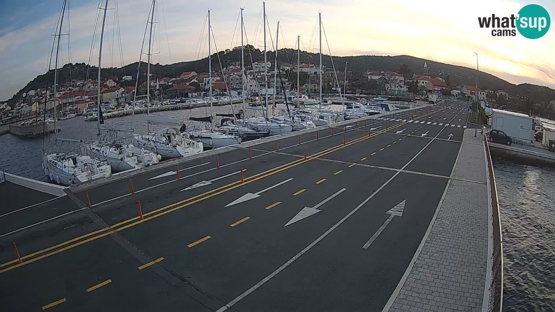 Dalmatia Tkon Ferry – webcams Croatia