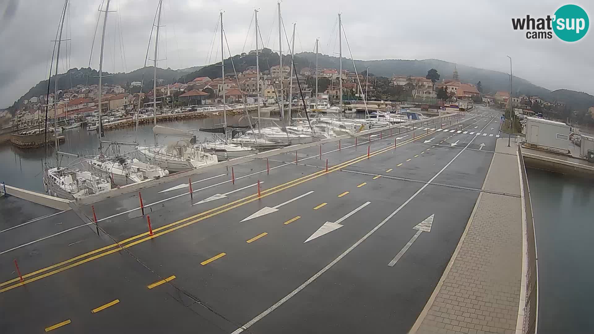 Dalmacia Tkon Transportar- webcams Croacia