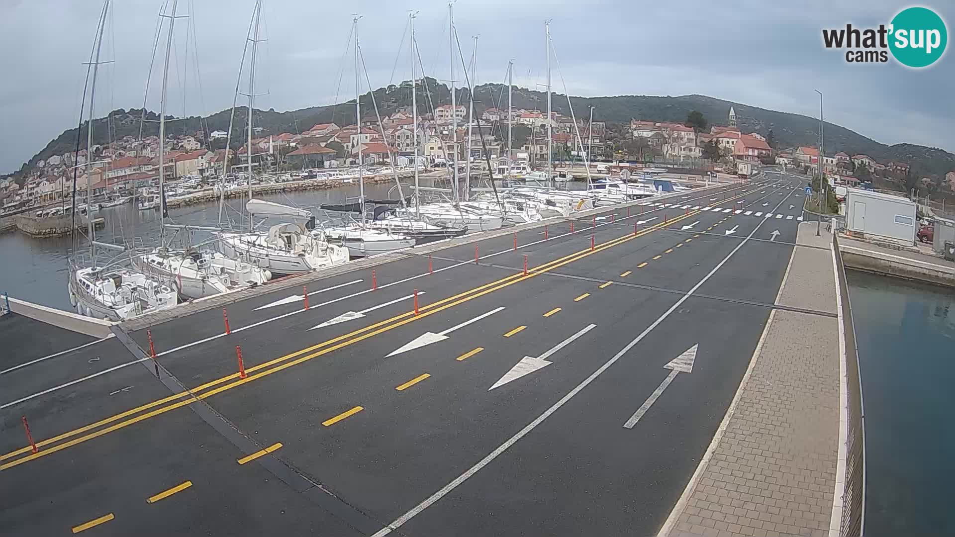 Dalmacia Tkon Transportar- webcams Croacia