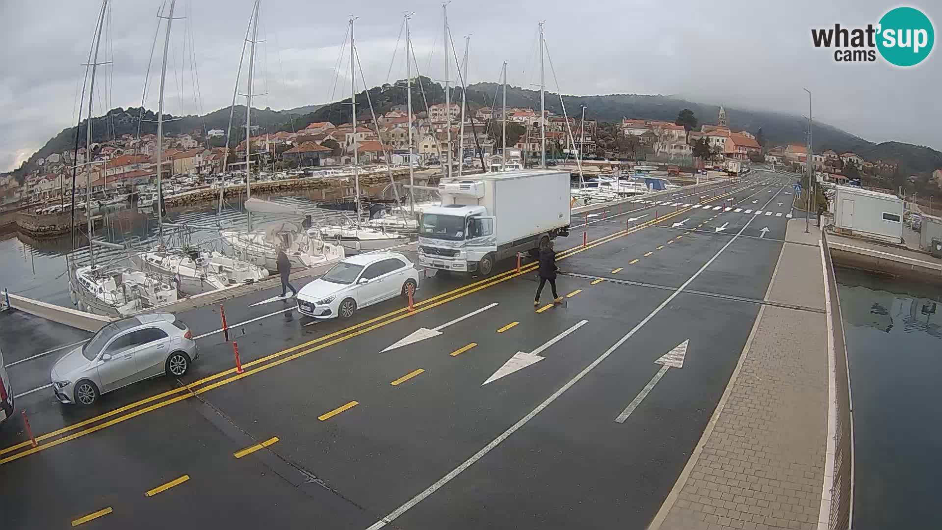 Dalmacia Tkon Transportar- webcams Croacia