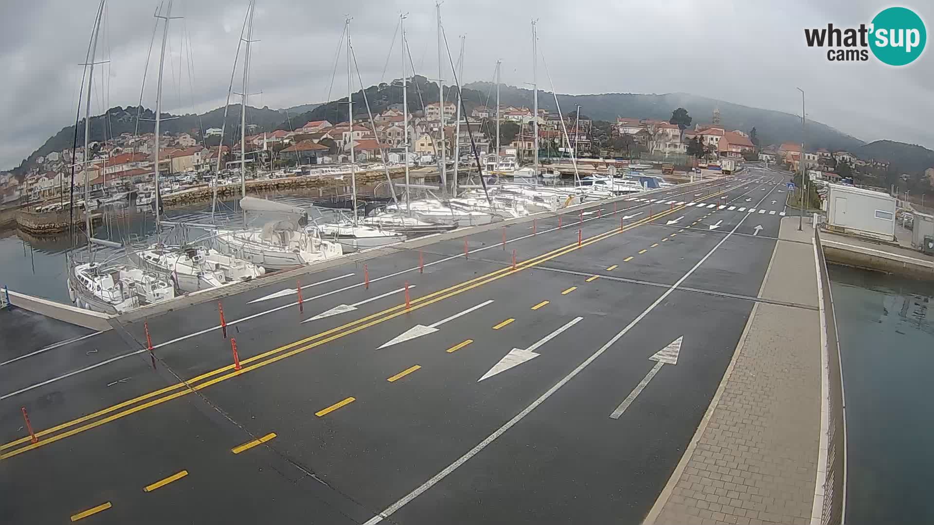 Dalmacia Tkon Transportar- webcams Croacia