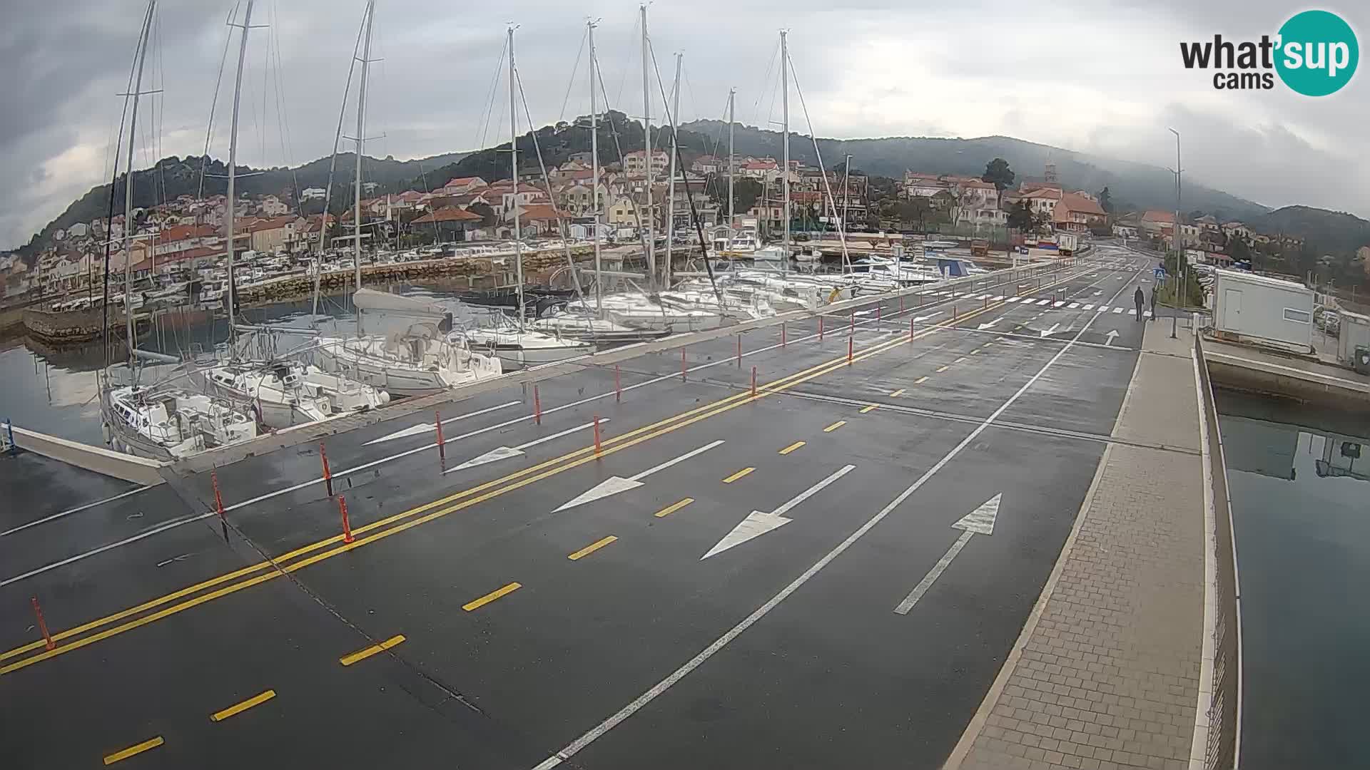 Dalmacia Tkon Transportar- webcams Croacia