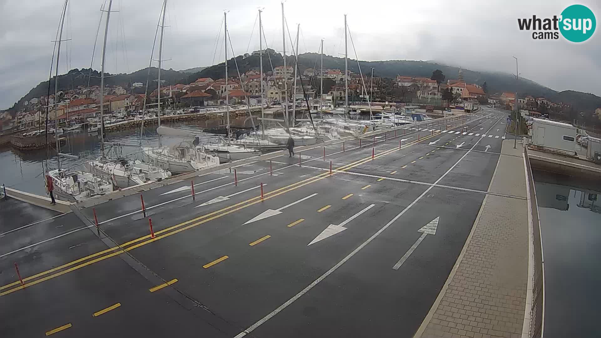 Dalmacia Tkon Transportar- webcams Croacia