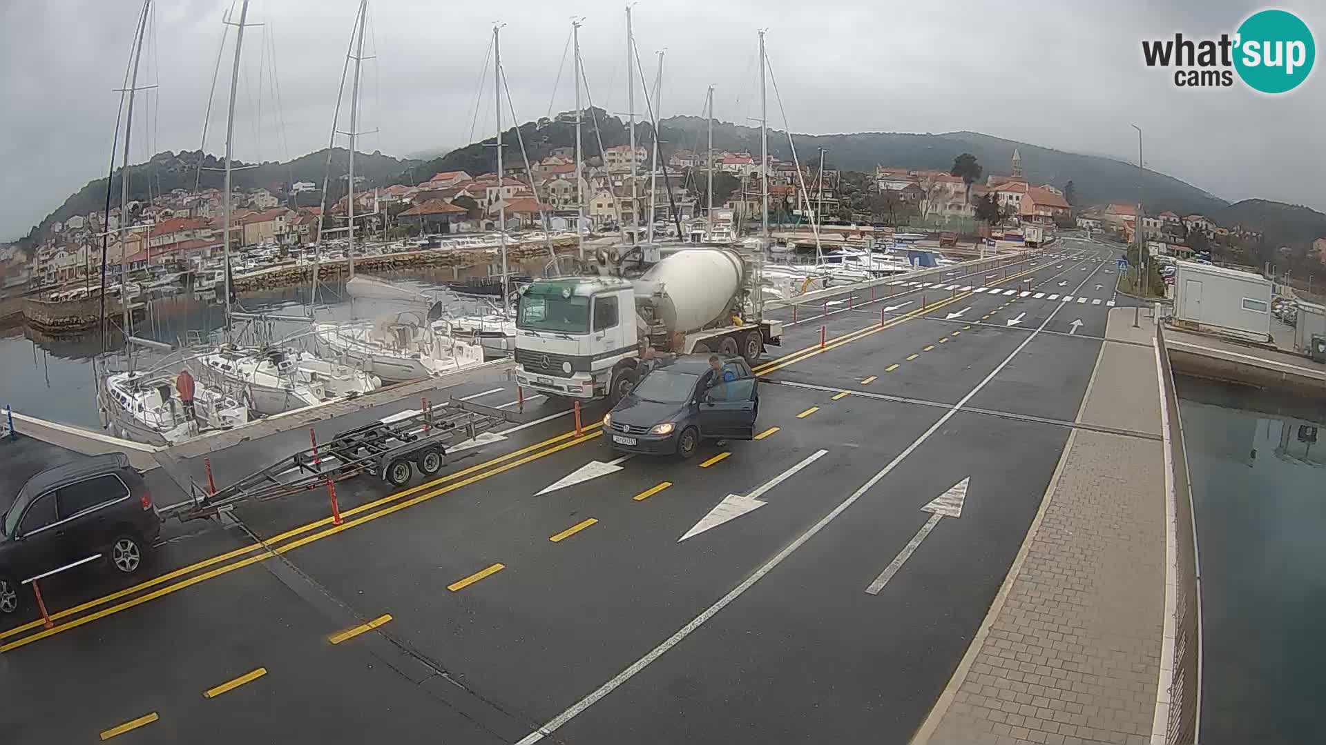 Dalmacia Tkon Transportar- webcams Croacia