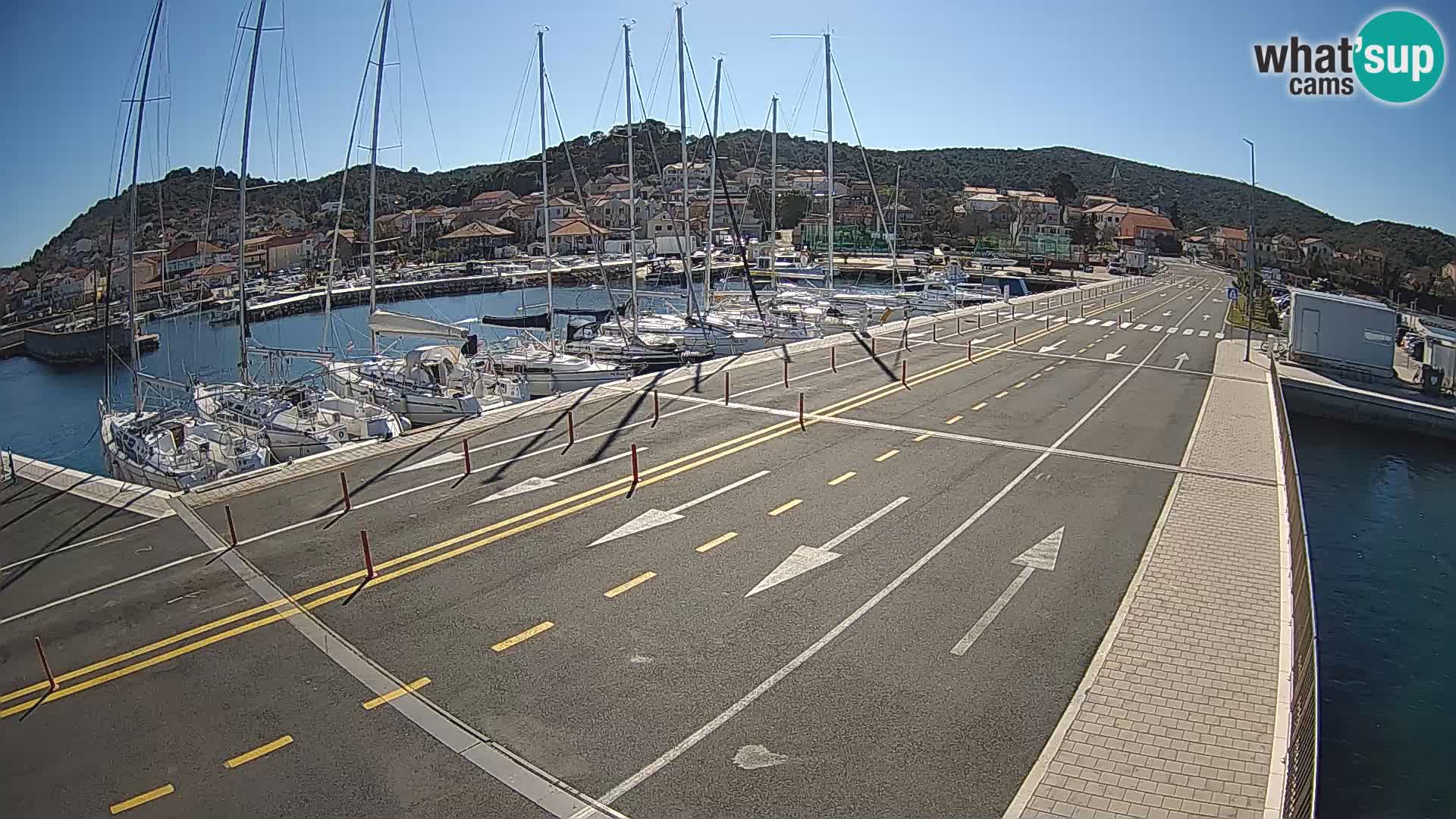 Dalmatia Tkon Ferry – webcams Croatia