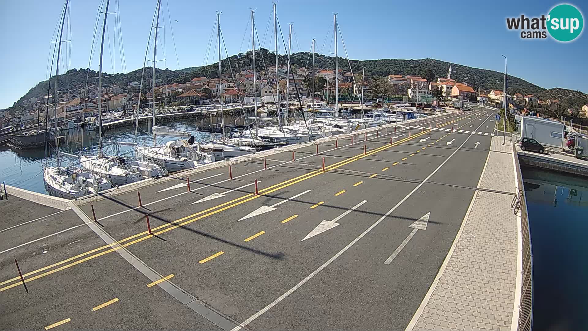 Dalmatia Tkon Ferry – webcams Croatia