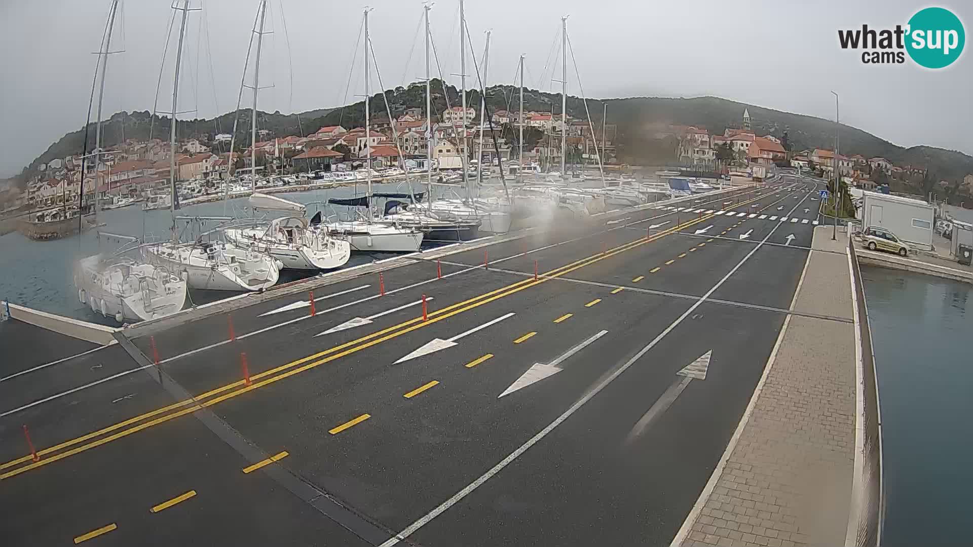 Dalmacia Tkon Transportar- webcams Croacia