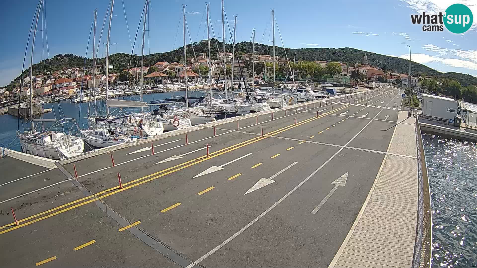 Dalmacija Trajekt Tkon – spletne kamere Hrvaška