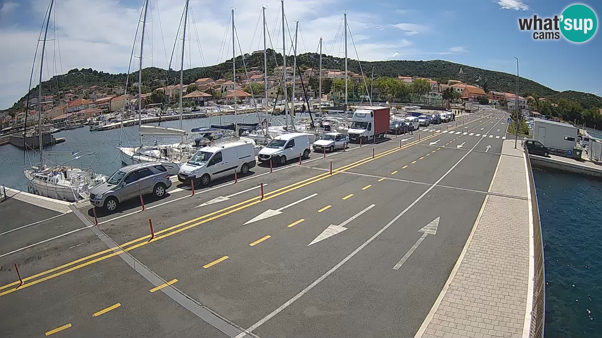 Dalmatia Tkon Ferry – webcams Croatia