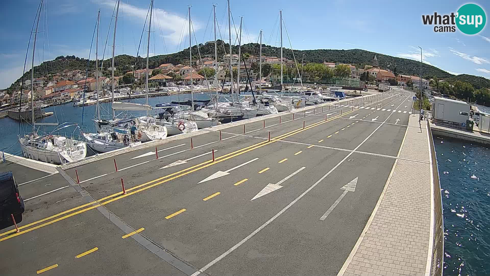 Dalmatia Tkon Ferry – webcams Croatia