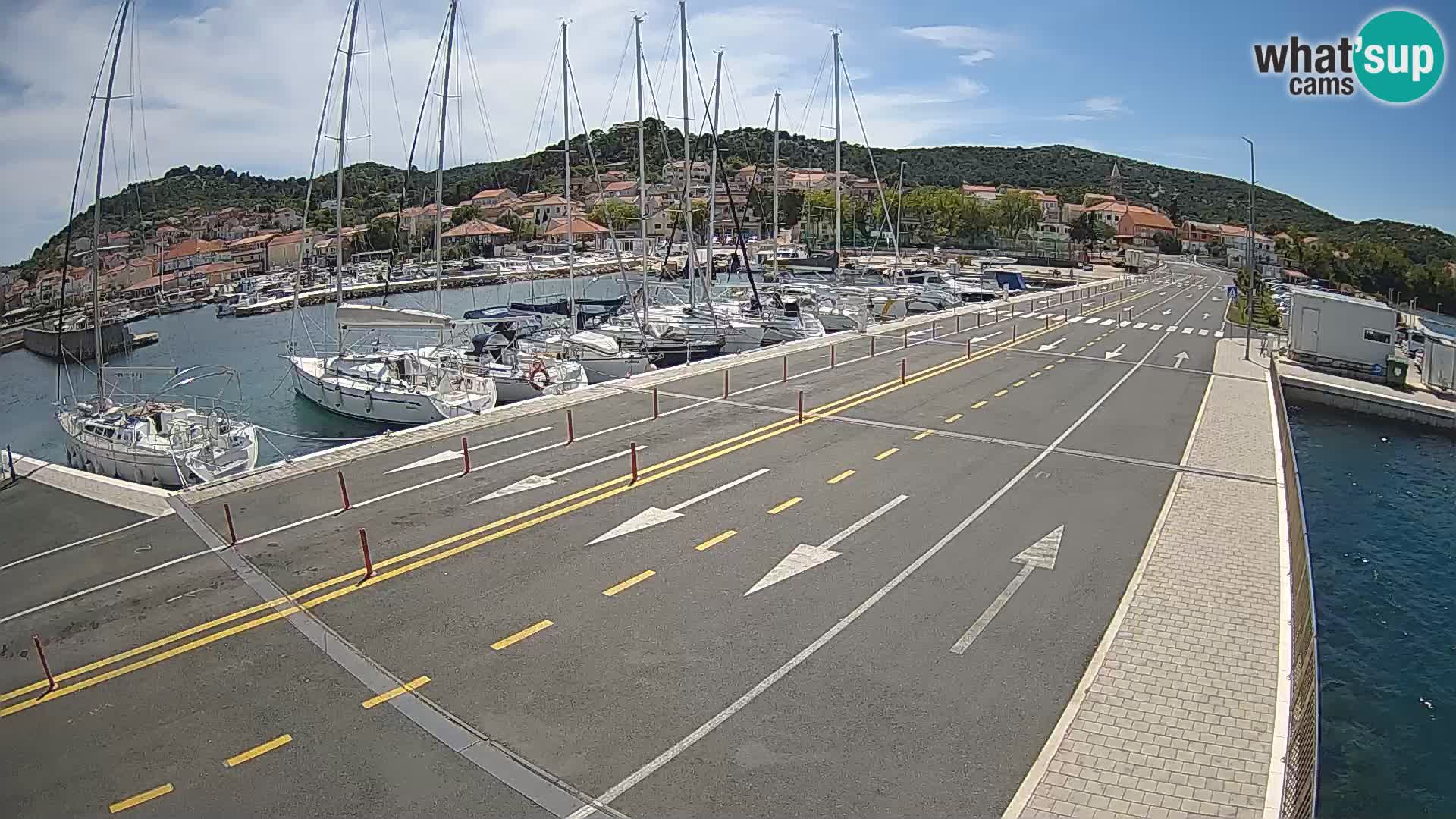 Dalmatia Tkon Ferry – webcams Croatia