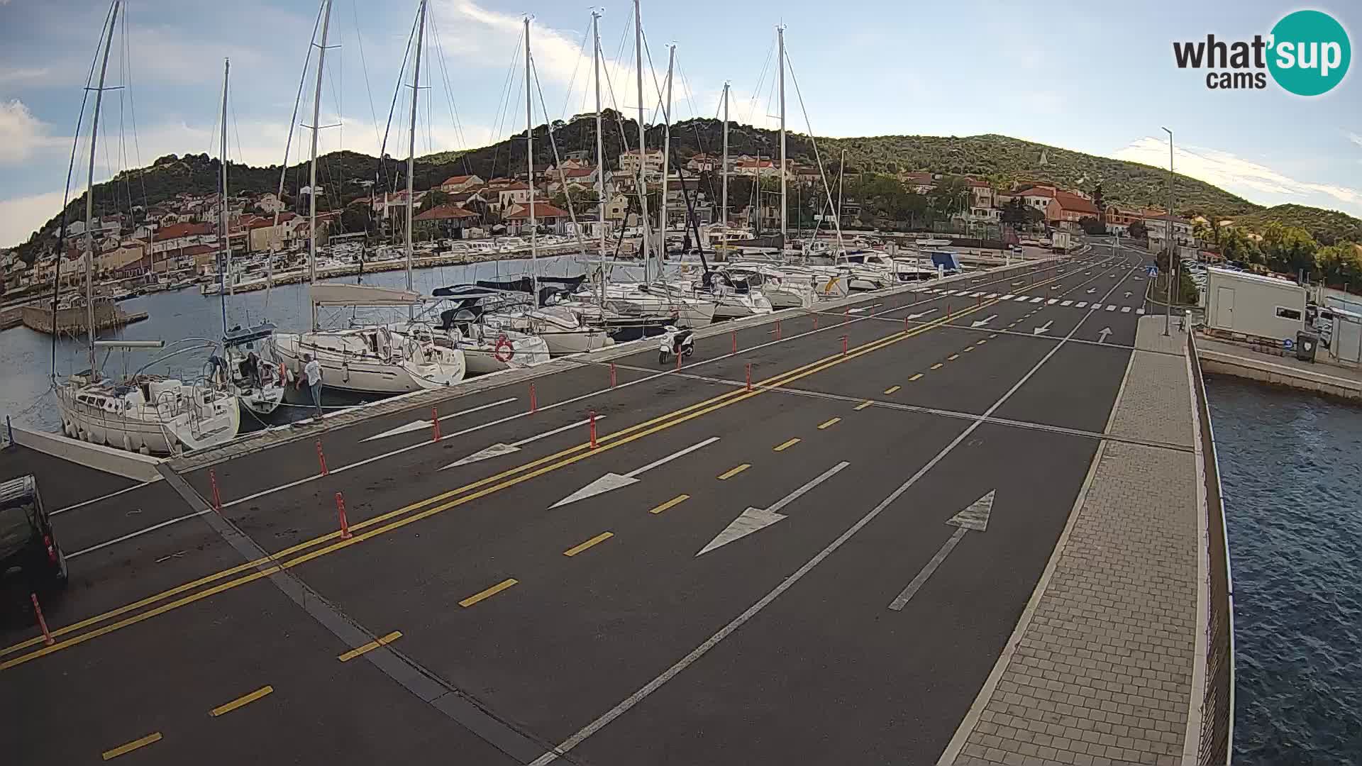 Dalmatia Tkon Ferry – webcams Croatia