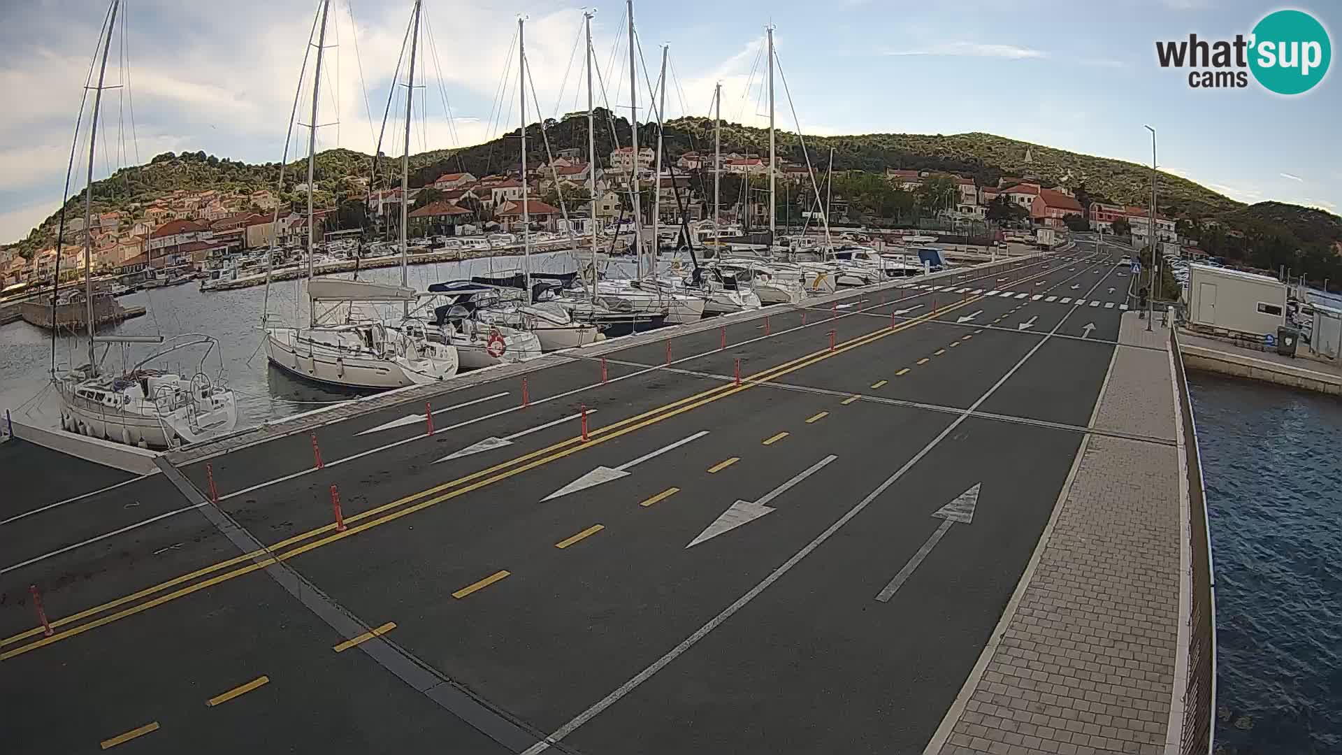 Dalmazia traghetto Tkon – webcam Croazia