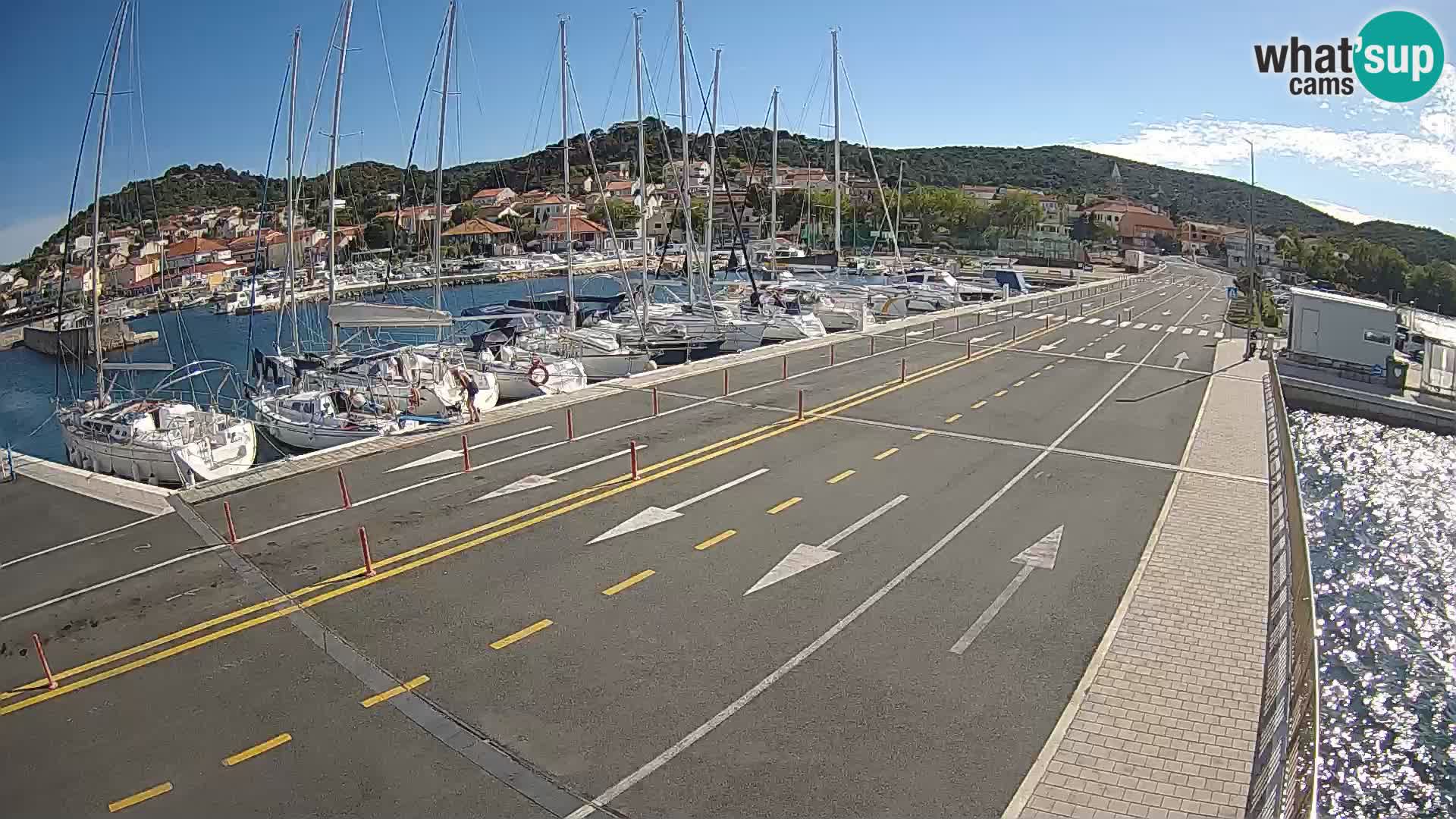 Dalmatia Tkon Ferry – webcams Croatia