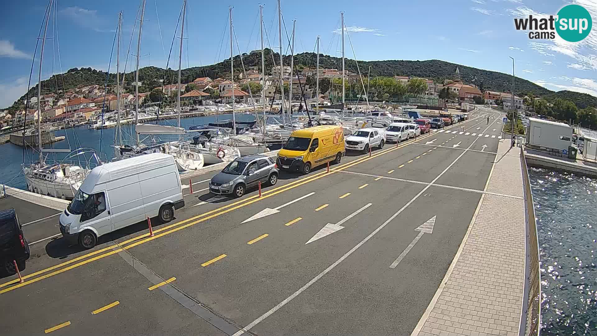 Dalmacija Trajekt Tkon – spletne kamere Hrvaška