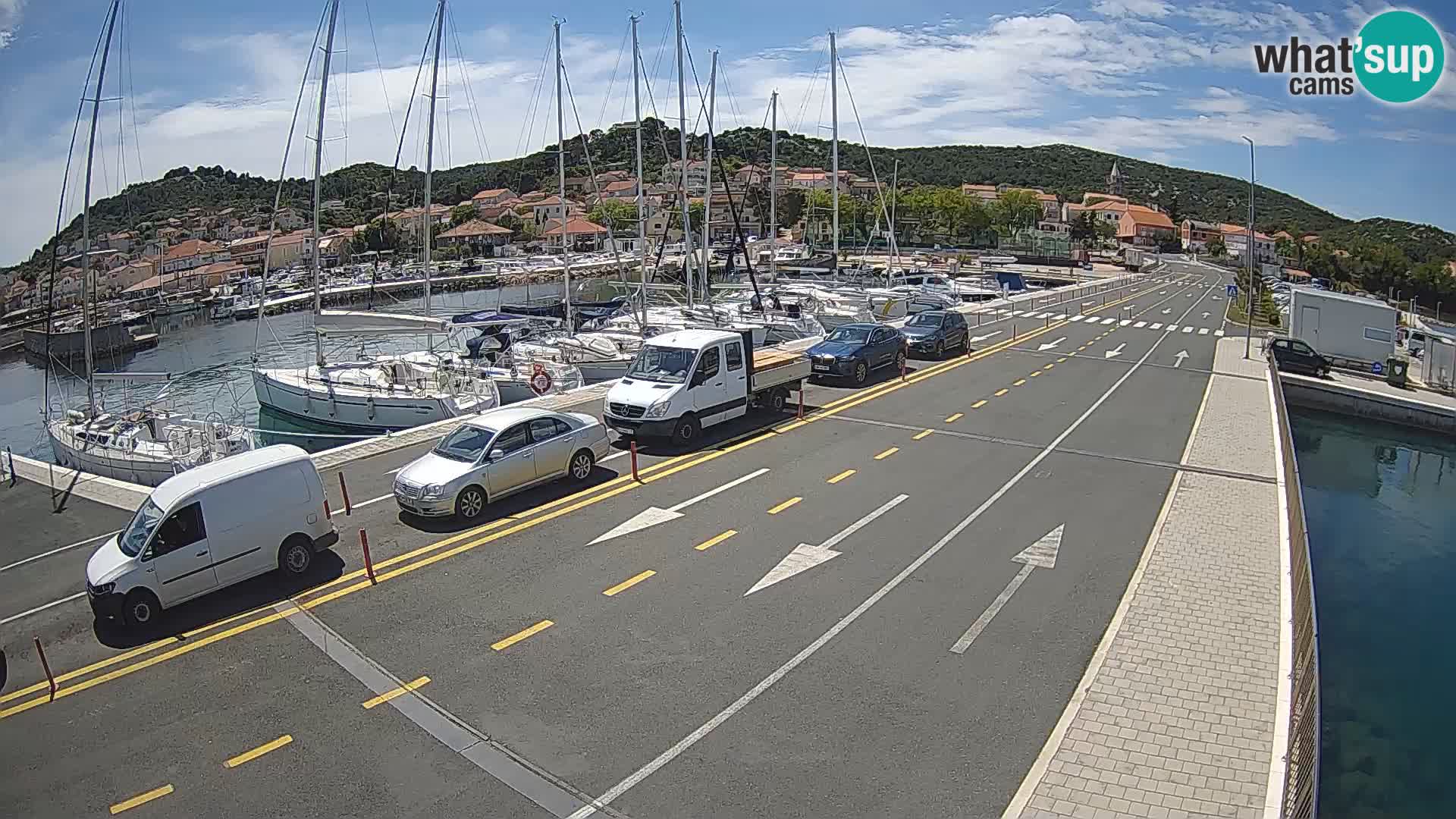 Dalmacija Trajekt Tkon – spletne kamere Hrvaška