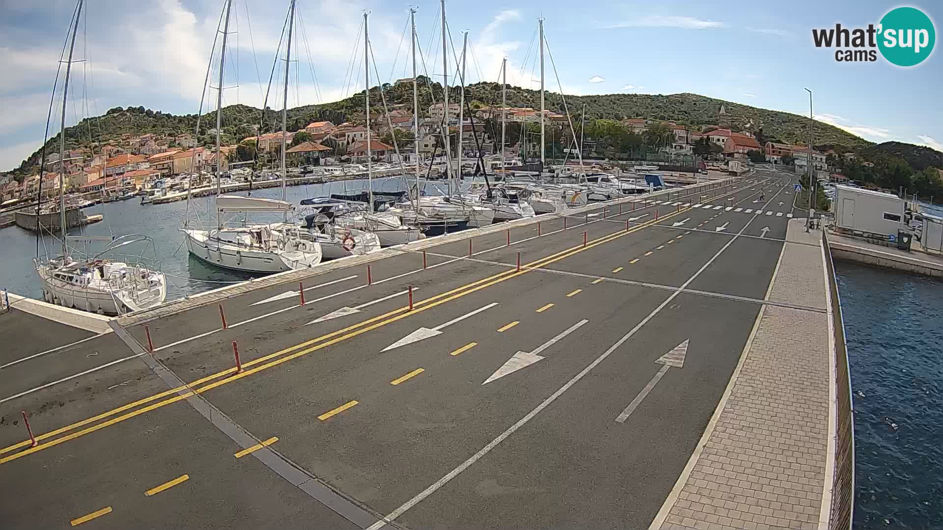 Dalmatien Tkon Fähre – Webcams Kroatien