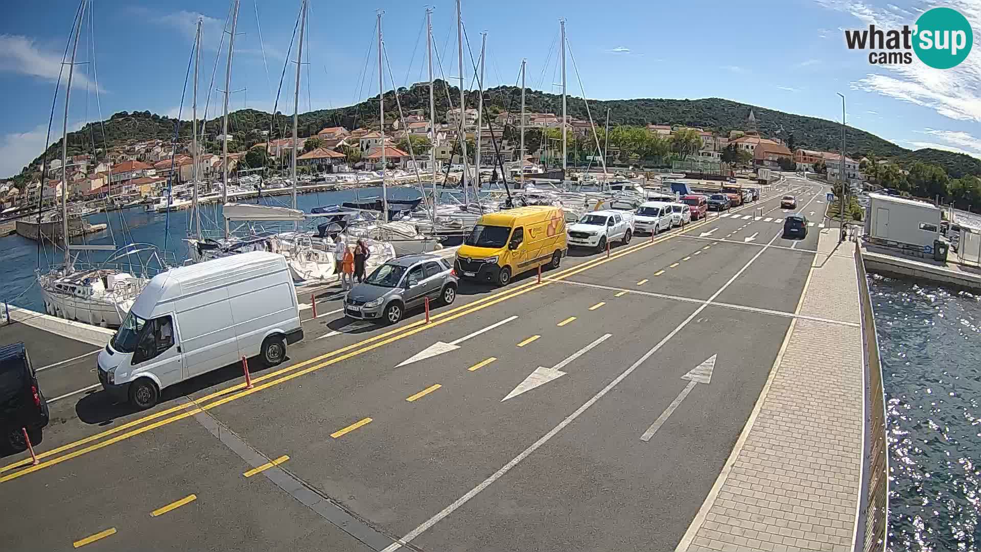 Dalmazia traghetto Tkon – webcam Croazia