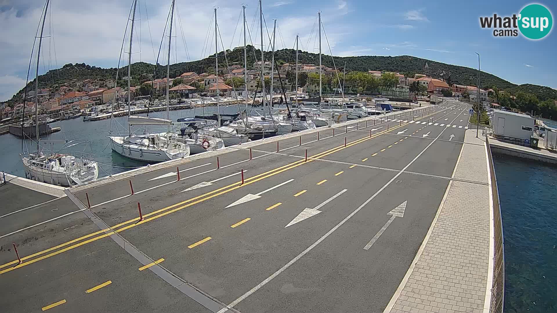 Dalmazia traghetto Tkon – webcam Croazia
