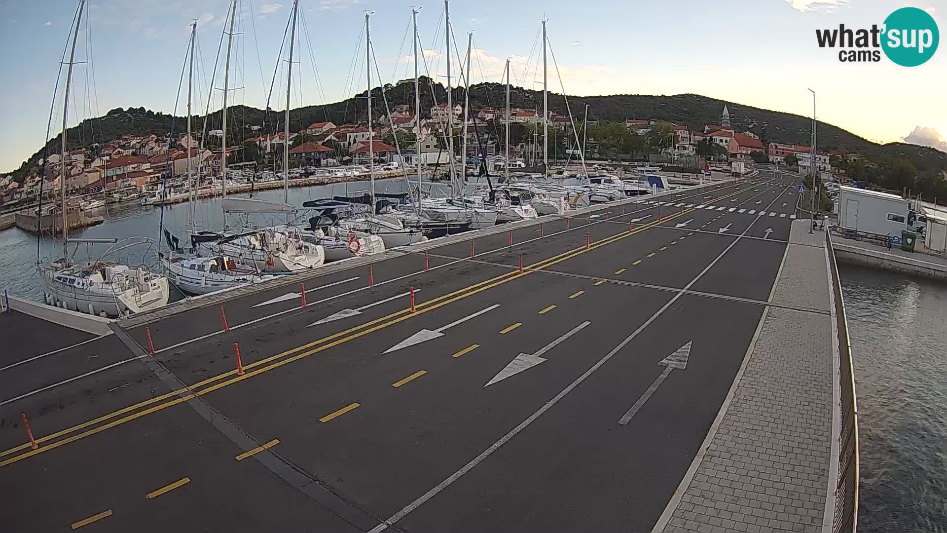 Dalmatien Tkon Fähre – Webcams Kroatien