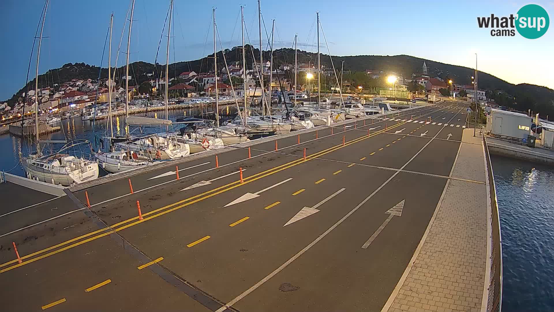 Dalmazia traghetto Tkon – webcam Croazia