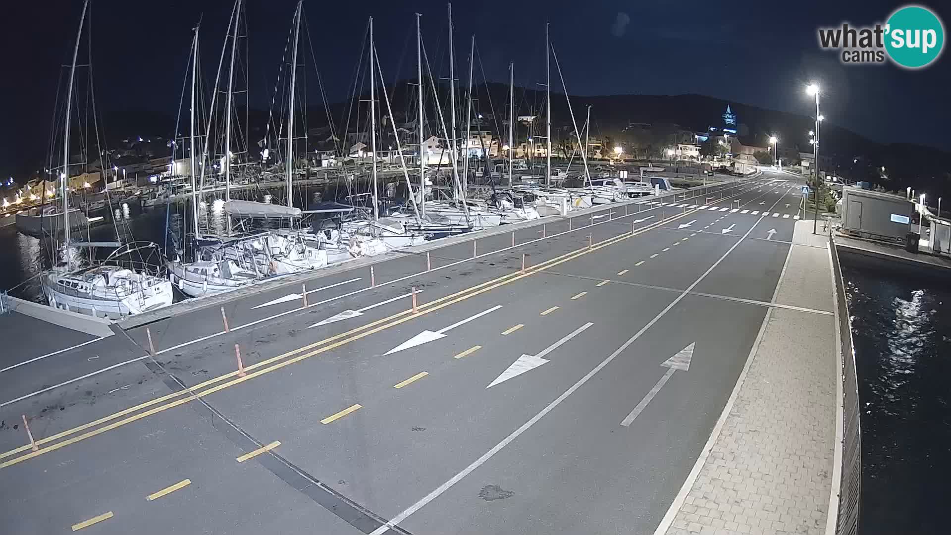 Dalmacia Tkon Transportar- webcams Croacia