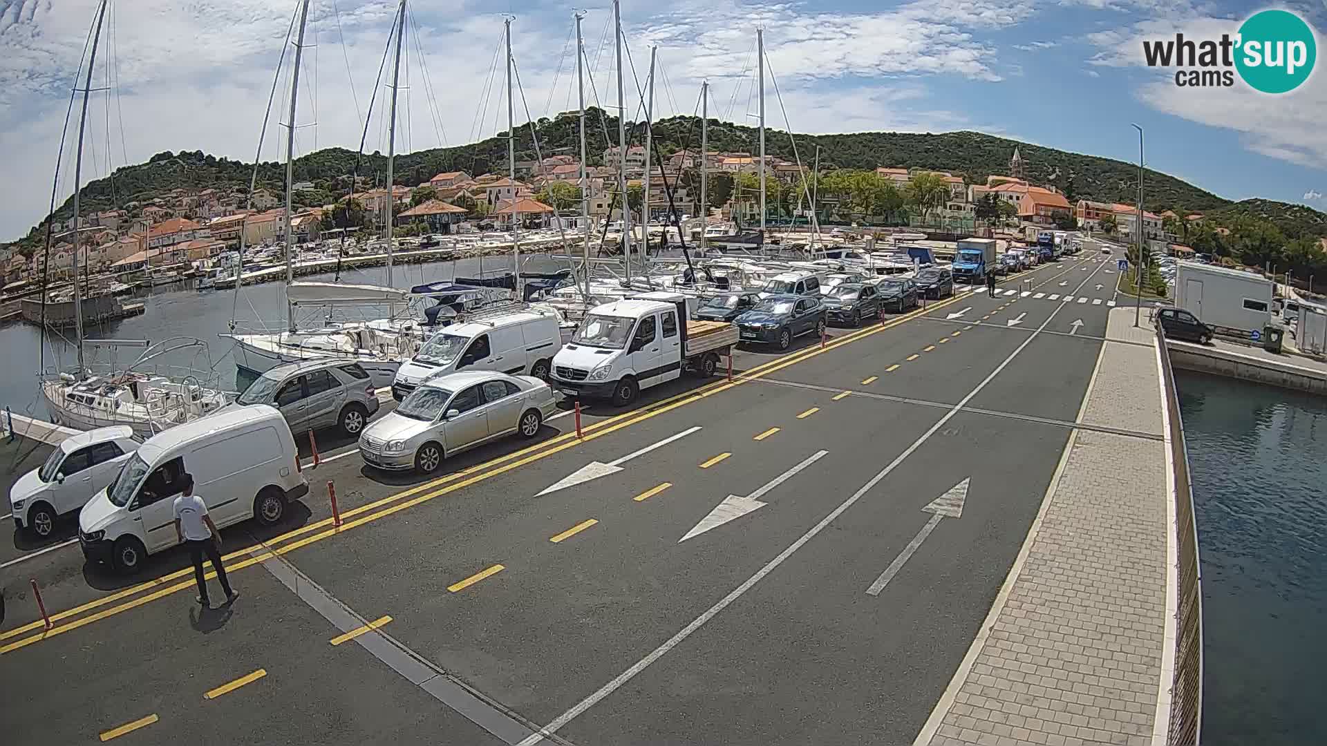 Dalmacija Trajekt Tkon – spletne kamere Hrvaška