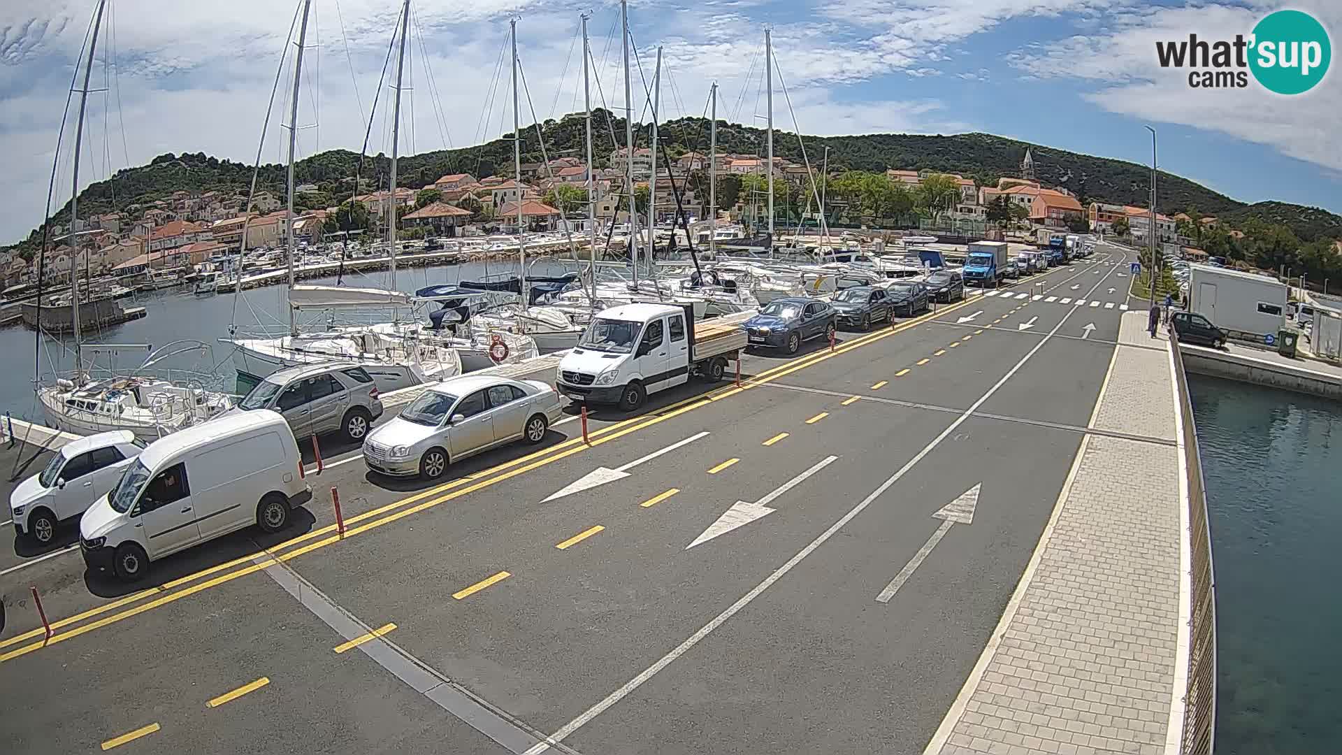 Dalmatia Tkon Ferry – webcams Croatia