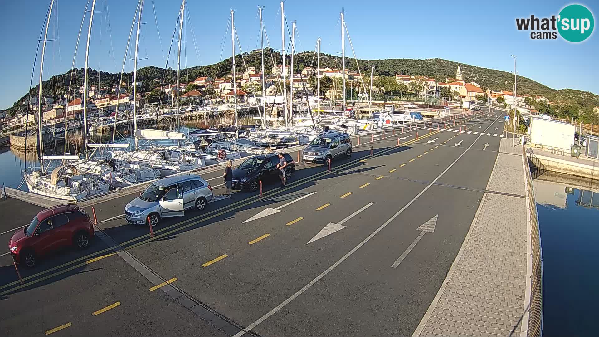 Dalmatien Tkon Fähre – Webcams Kroatien