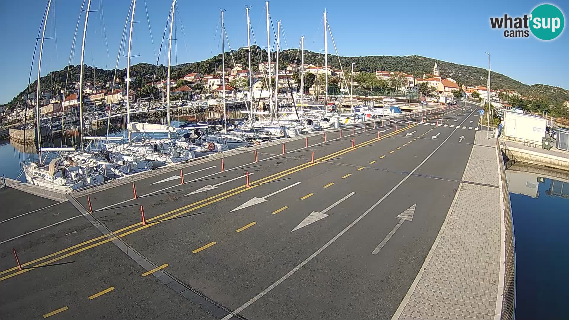 Dalmazia traghetto Tkon – webcam Croazia
