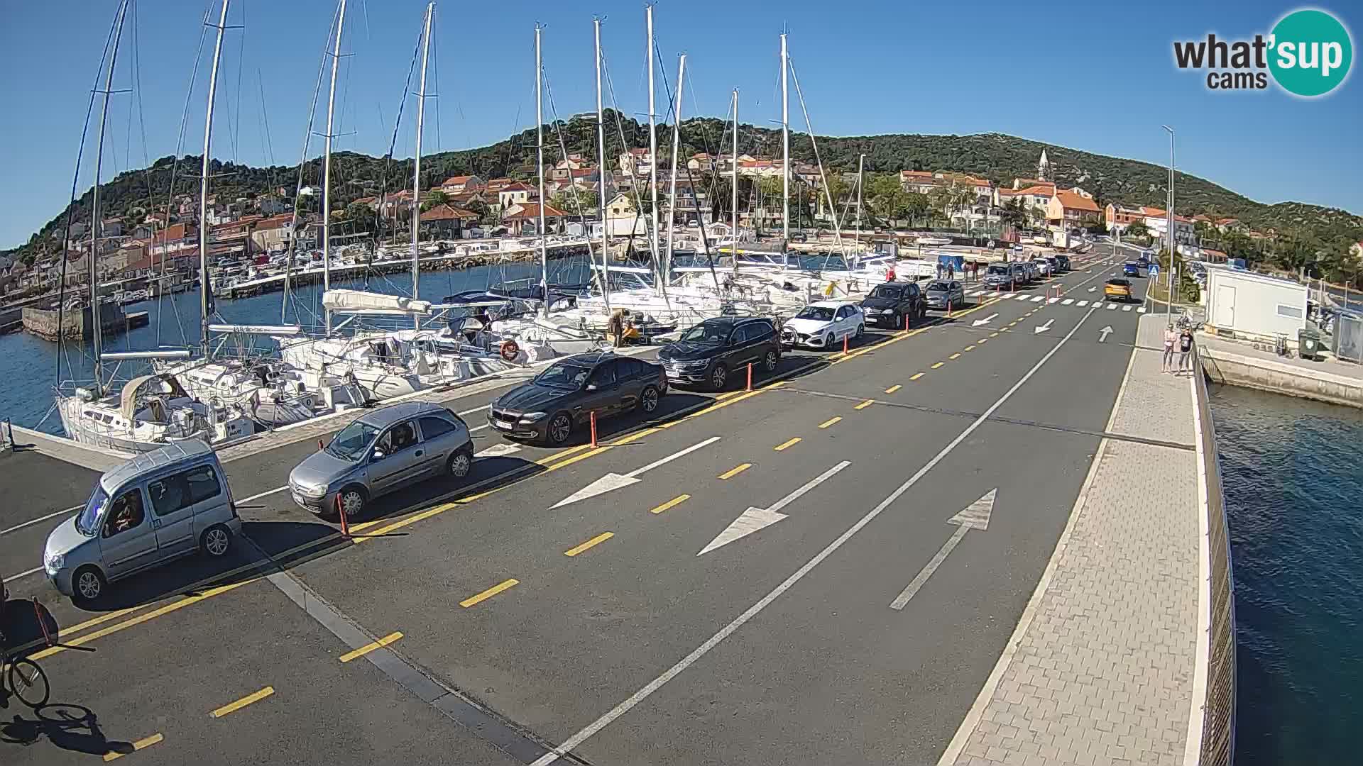 Dalmazia traghetto Tkon – webcam Croazia