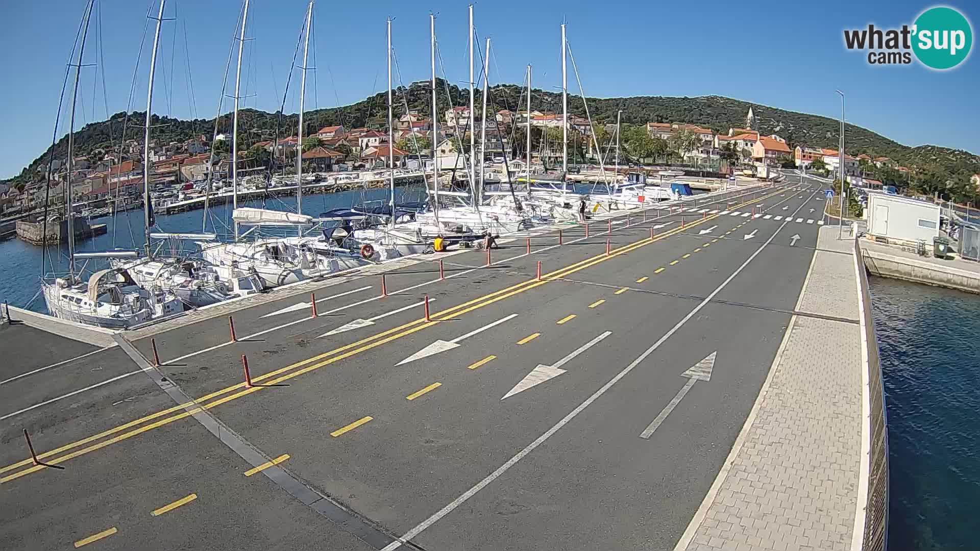 Dalmatien Tkon Fähre – Webcams Kroatien