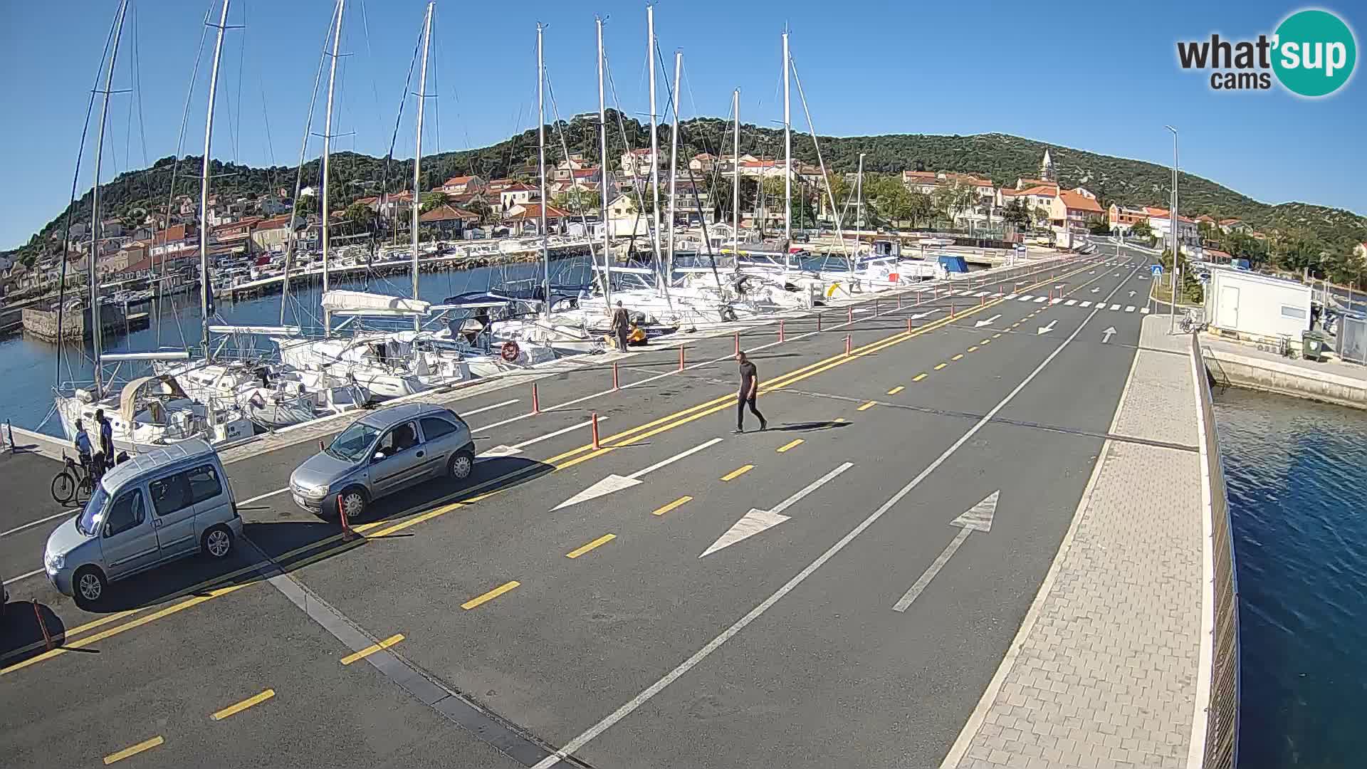 Dalmatia Tkon Ferry – webcams Croatia