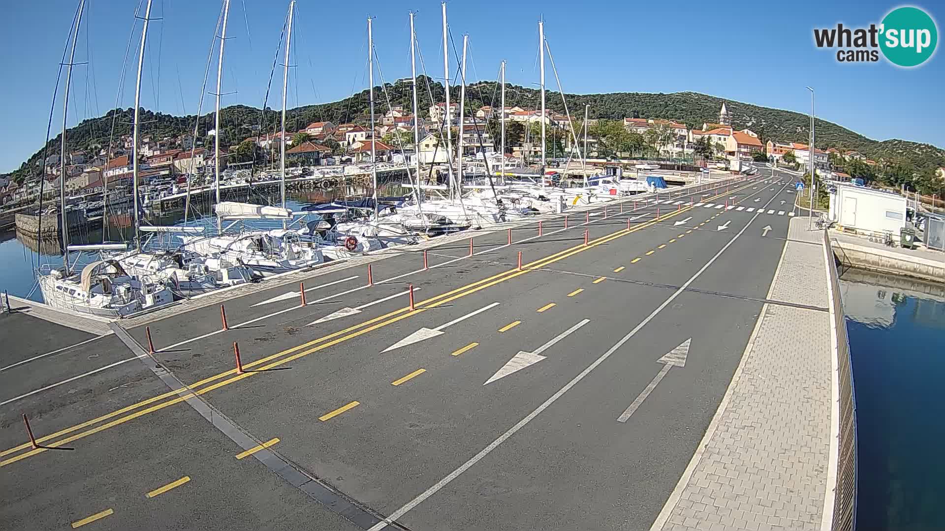 Dalmazia traghetto Tkon – webcam Croazia