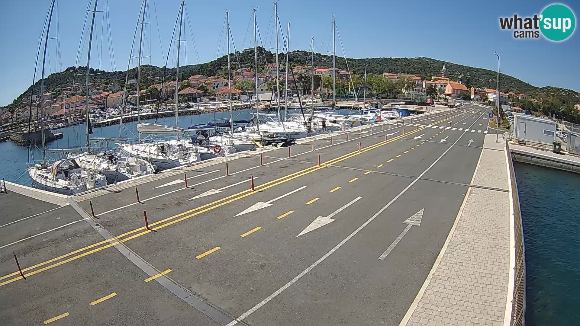 Dalmatia Tkon Ferry – webcams Croatia