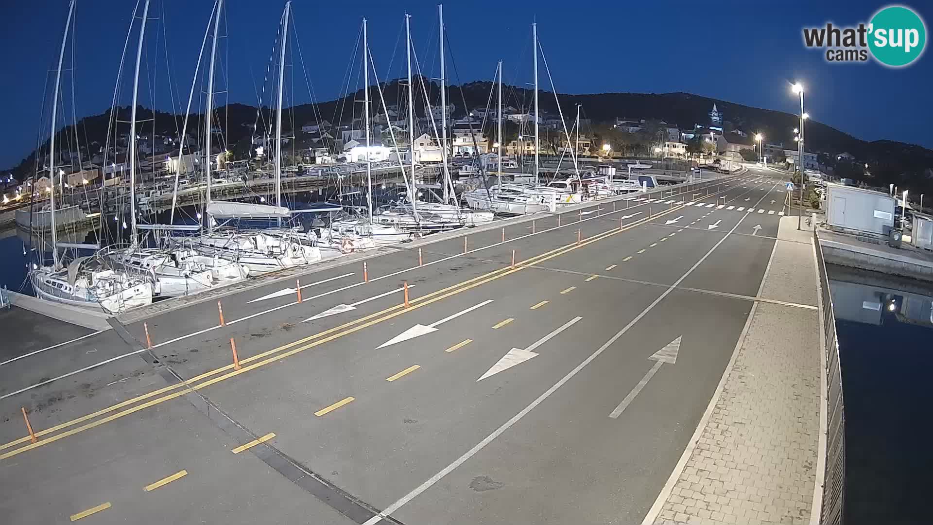 Dalmacija Trajekt Tkon – spletne kamere Hrvaška