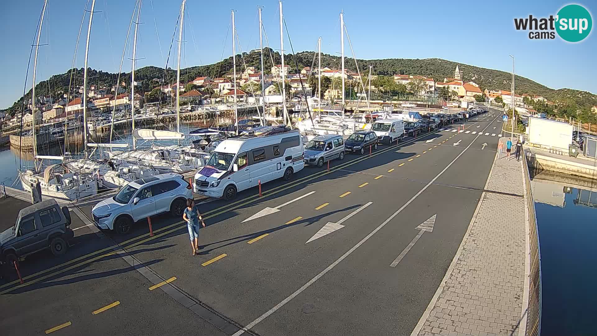 Dalmazia traghetto Tkon – webcam Croazia
