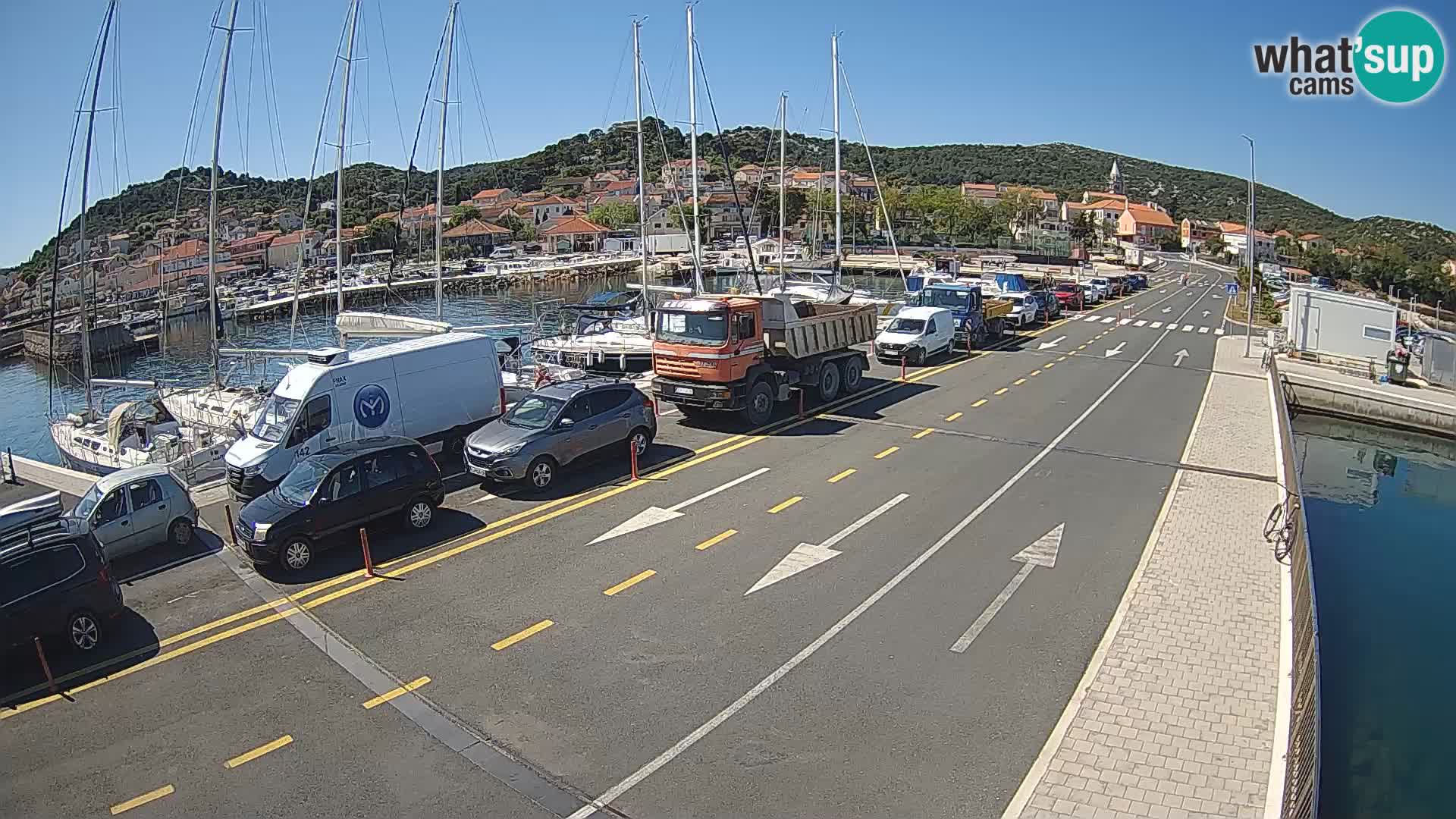 Dalmatien Tkon Fähre – Webcams Kroatien