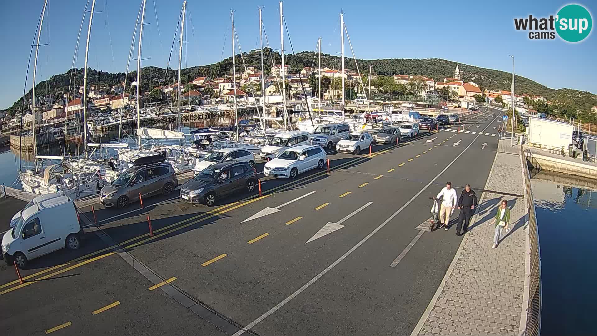 Dalmatia Tkon Ferry – webcams Croatia