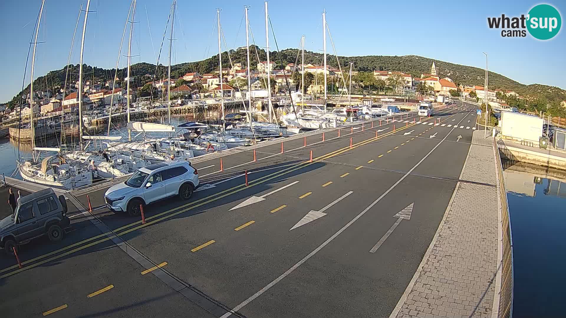 Dalmatien Tkon Fähre – Webcams Kroatien