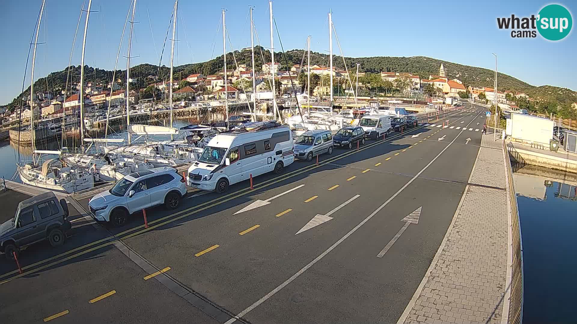 Dalmatien Tkon Fähre – Webcams Kroatien