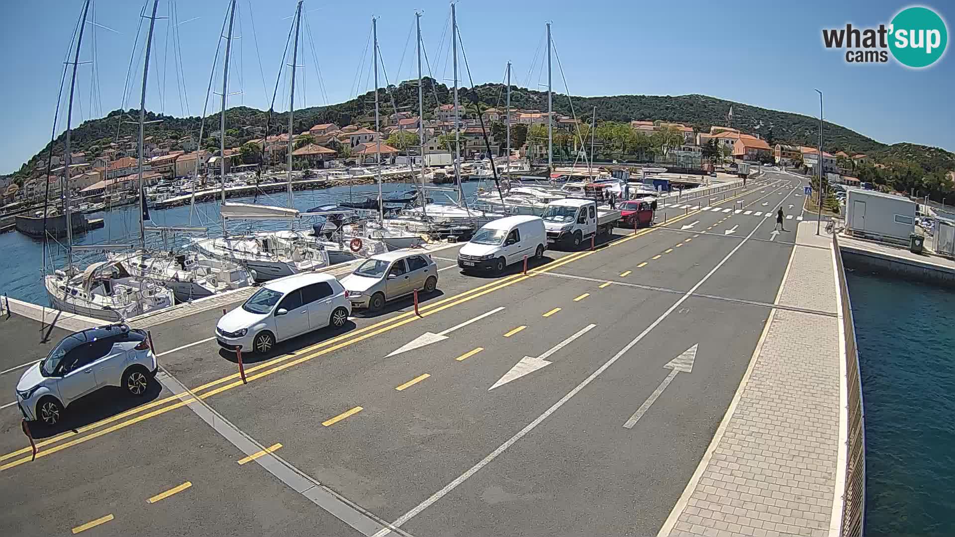 Dalmazia traghetto Tkon – webcam Croazia