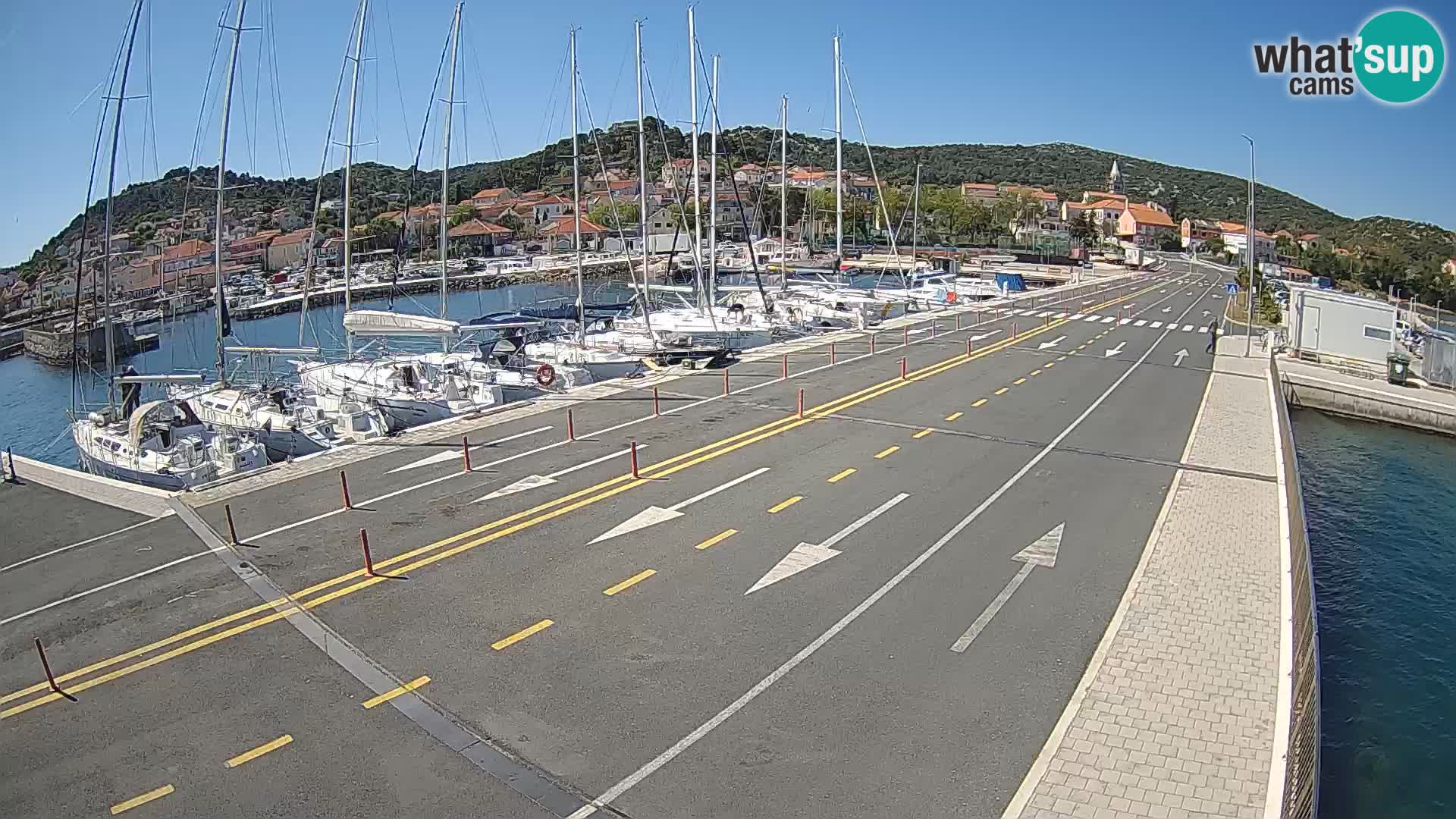 Dalmazia traghetto Tkon – webcam Croazia