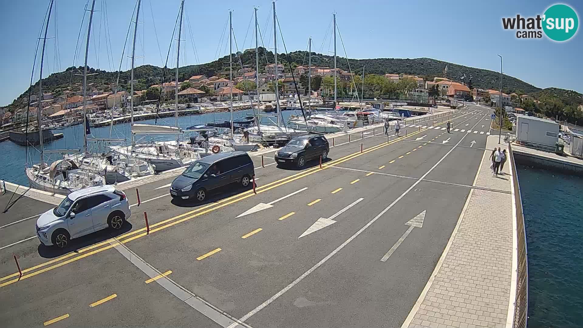 Dalmacija Trajekt Tkon – spletne kamere Hrvaška